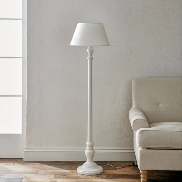 Neptune Accessories_Lighting_Floor lamps Highgate Wooden Floor Lamp, Painted