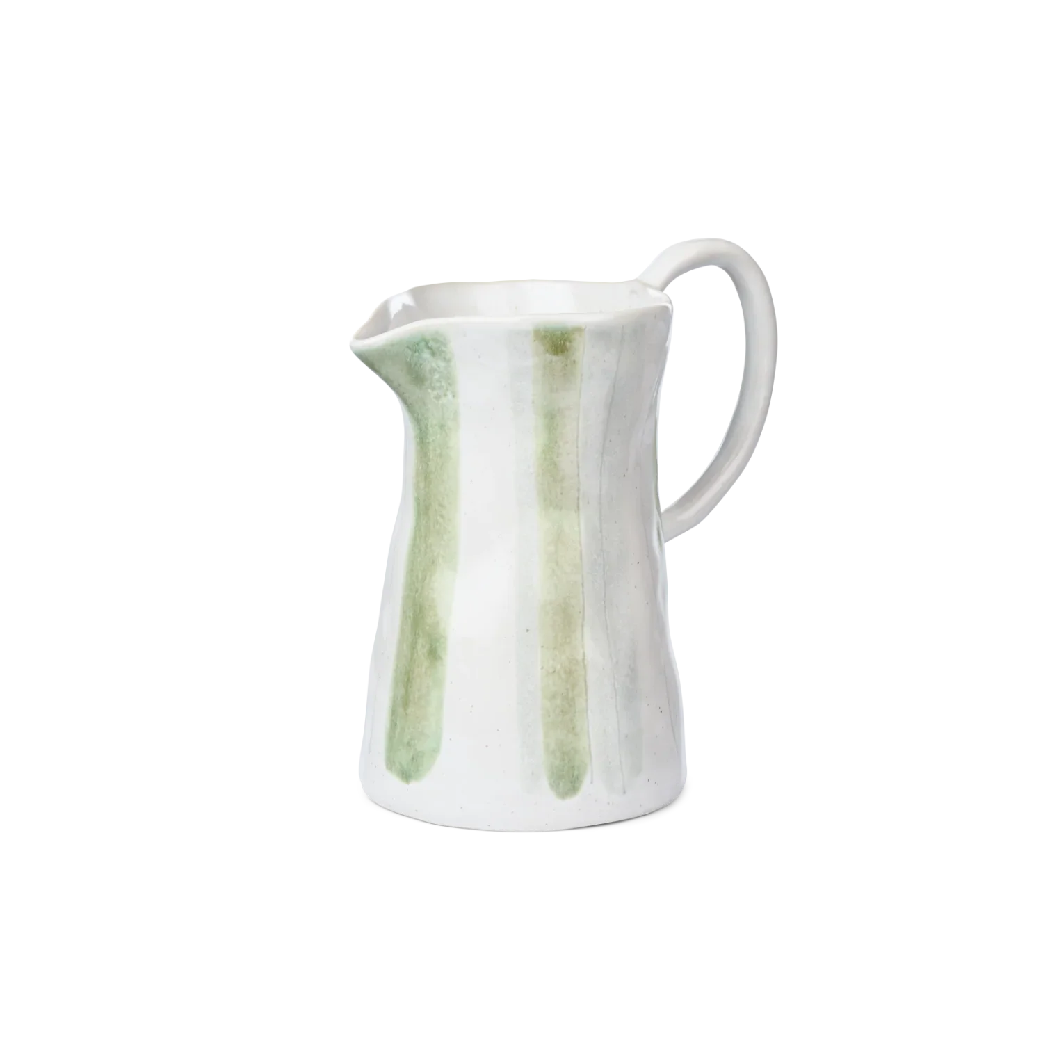 Neptune Accessories_Tabletop_Serveware default Hollywell Jug, Green Stripe