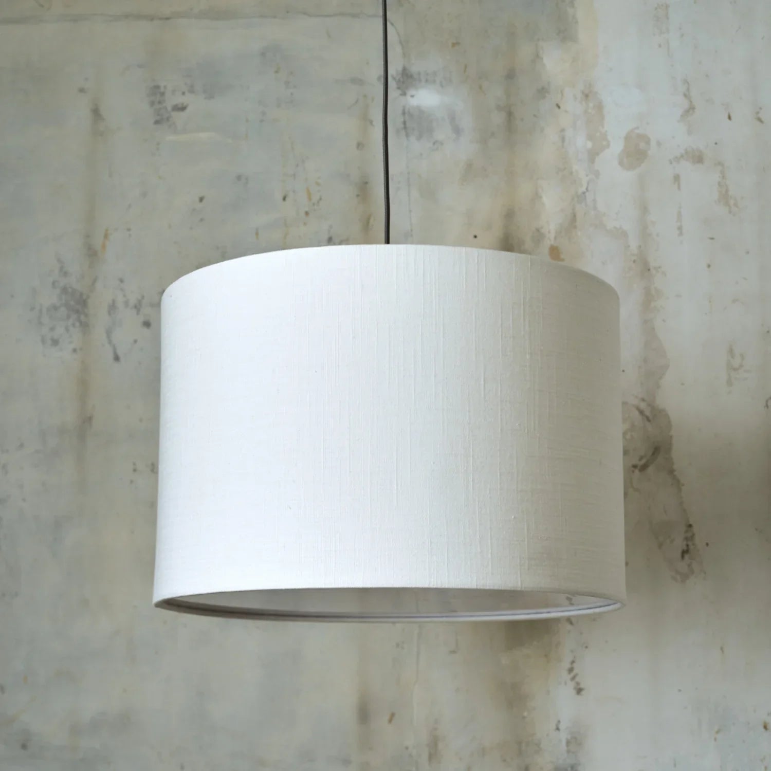 Neptune Accessories_Lighting_Lighting accessories Iona 18" Linen Drum Pendant Ceiling Shade with Diffuser