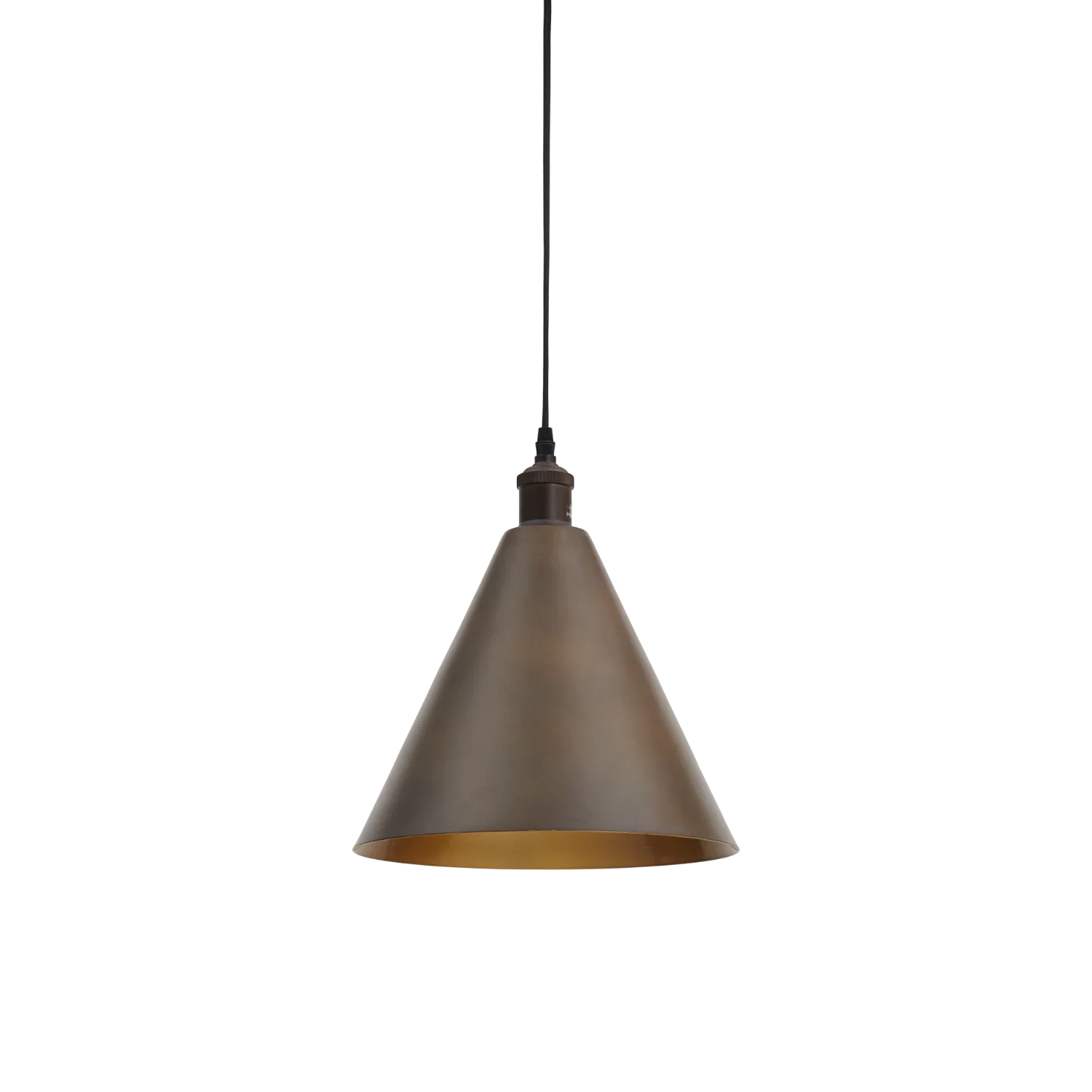 Neptune Accessories_Lighting_Pendants default Keats Bronze Conical Pendant Light