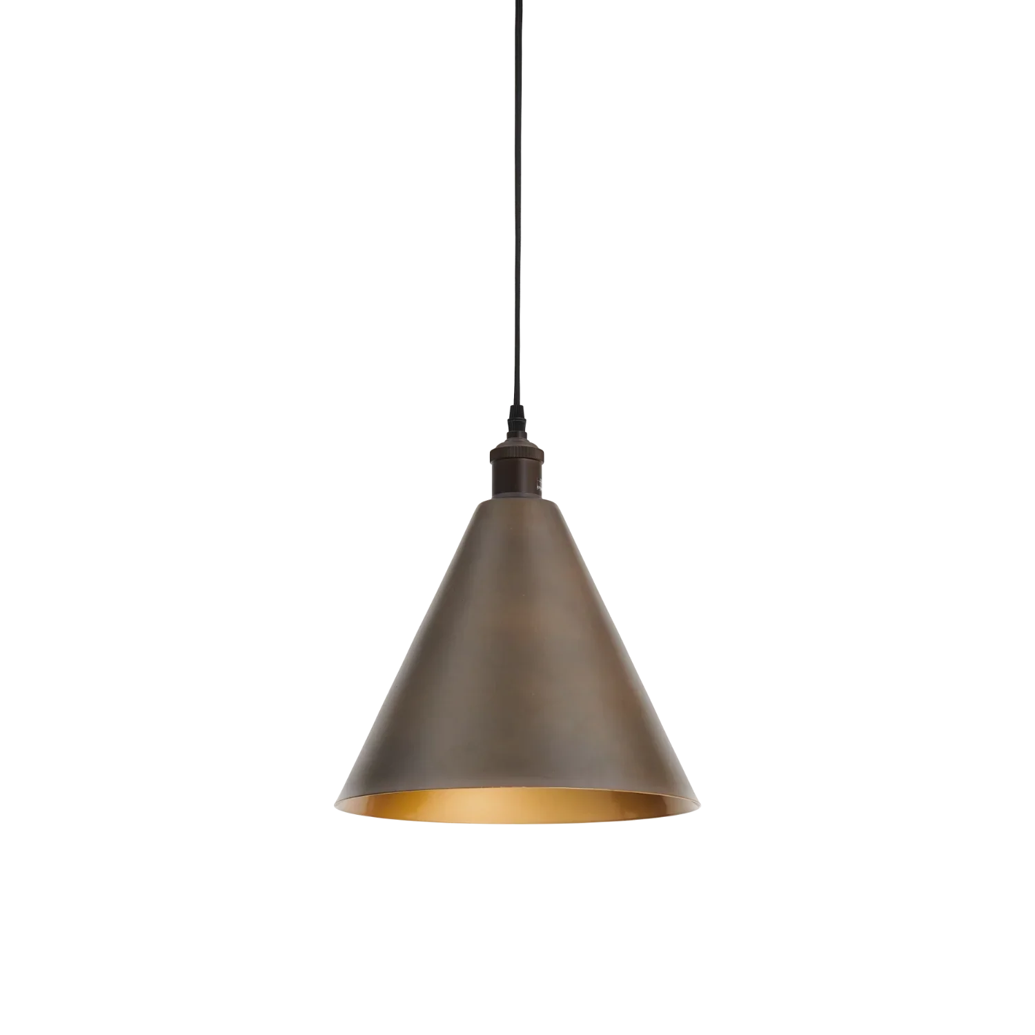 Neptune Accessories_Lighting_Pendants default Keats Bronze Conical Pendant Light