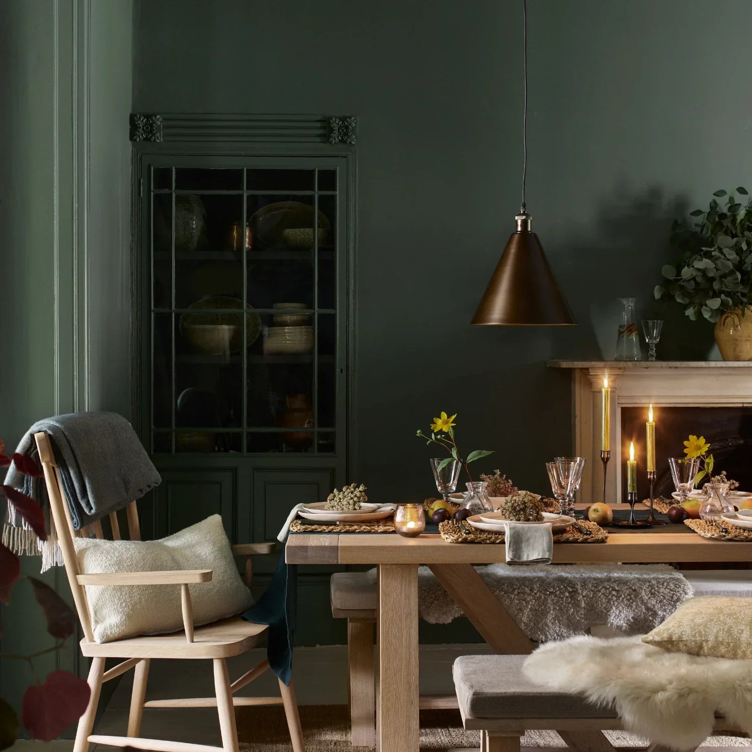 Neptune Accessories_Lighting_Pendants default Keats Bronze Conical Pendant Light