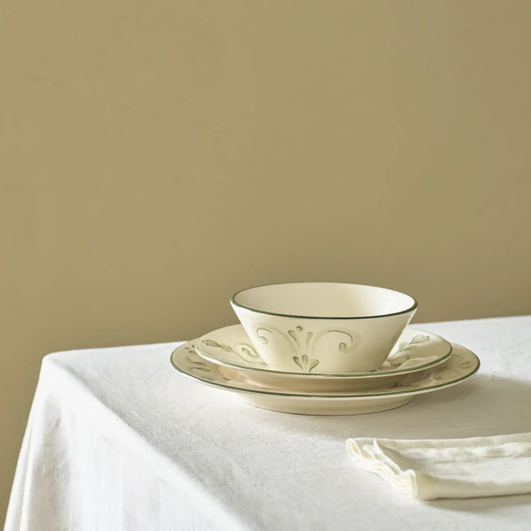 Neptune Accessories_Tabletop_Dinnerware default Lamorna Green Cereal Bowl