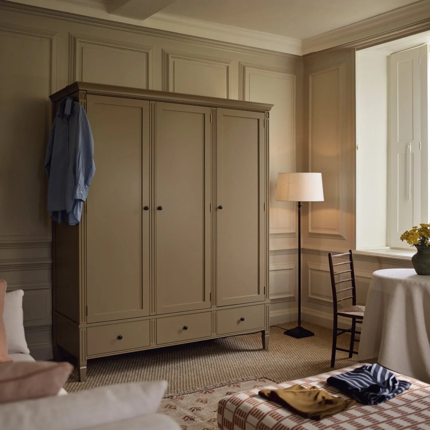 Neptune Furniture_Bedroom furniture_Bedroom casegoods 0 paint service Larsson Triple Wardrobe, 170cm