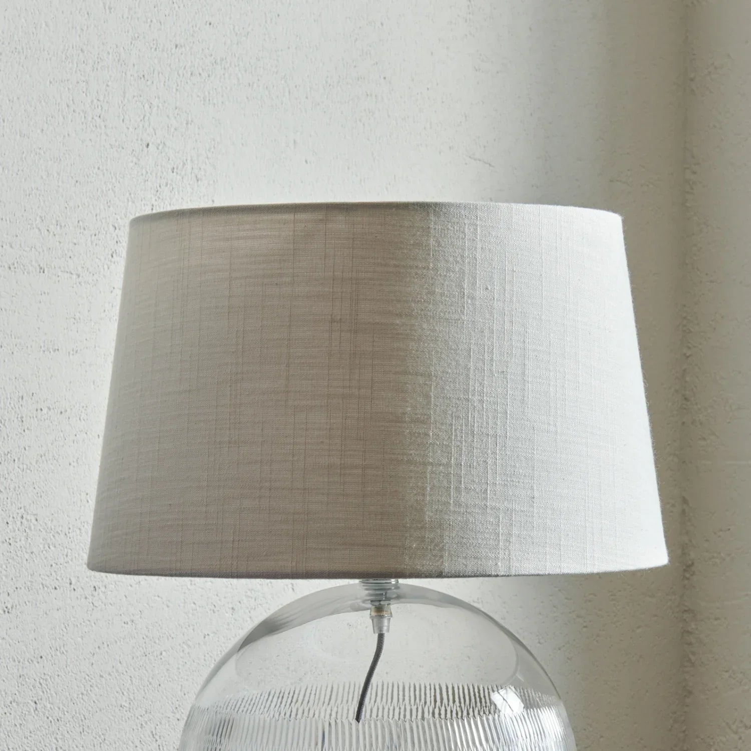 Neptune Accessories_Lighting_Lighting accessories Lucile Linen Tapered Lampshade, Warm White