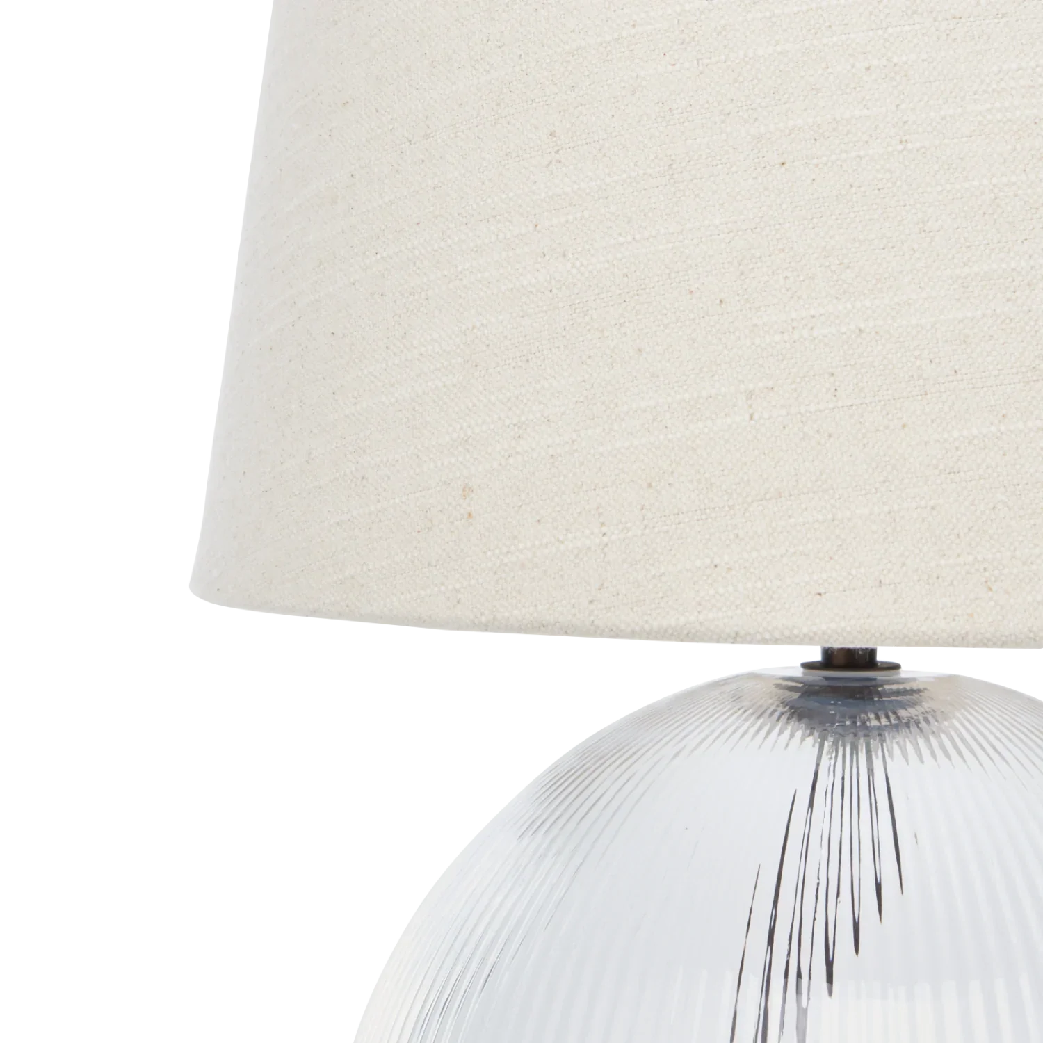 Neptune Accessories_Lighting_Table lamps default Malton Fluted Glass Round Table Lamp