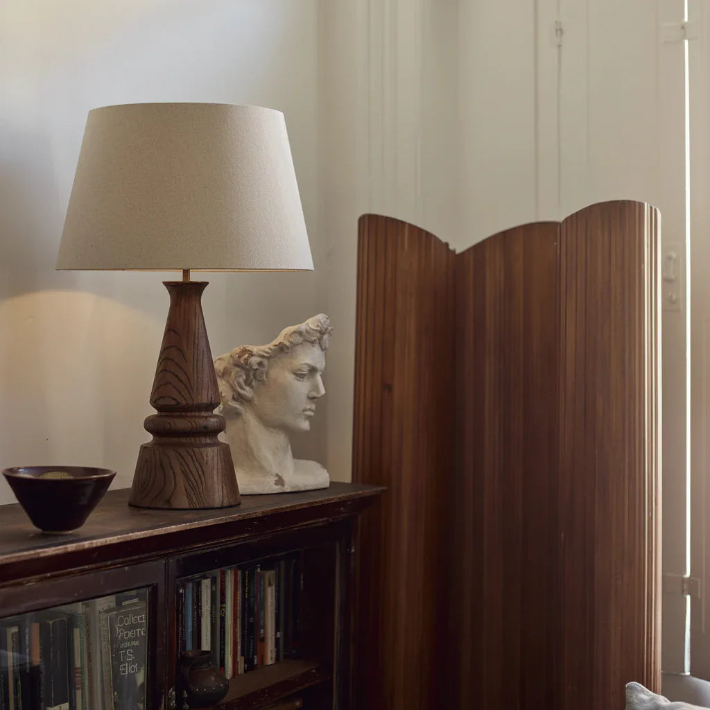 Neptune Accessories_Lighting_Table lamps default Mason Carved Wooden Table Lamp