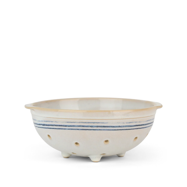 Neptune Accessories_Tabletop_Kitchen access default Melbury Blue Ceramic Colander