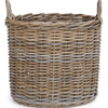 Neptune Baskets Medium Somerton Round Log Basket