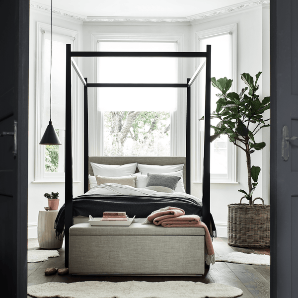 Neptune Beds 0 paint service / Super King Wardley Four Poster Bed, Painted