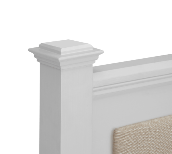 Neptune Beds Chichester Bed, Linara Natural Headboard