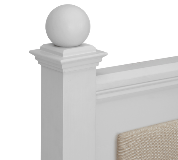 Neptune Beds Chichester Bed, Linara Natural Headboard