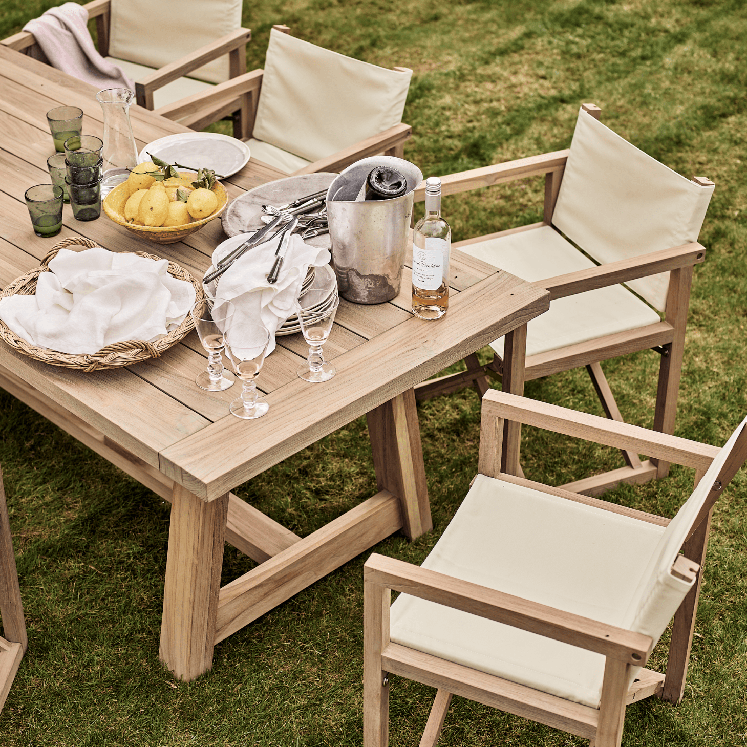 Neptune Chairs Denham Campaign Chair