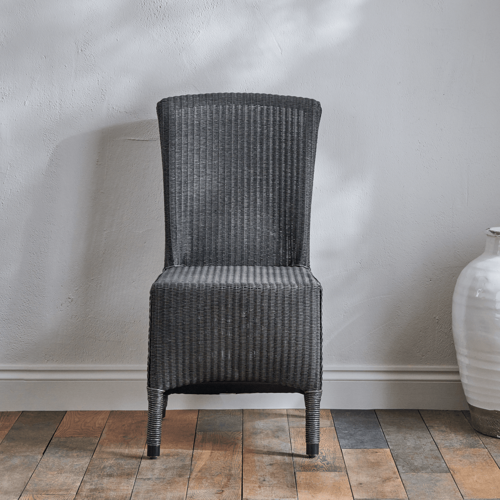 Havana Lloyd Loom Chair, Slate Neptune