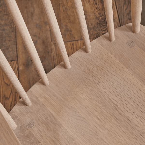 Neptune Chairs Wardley Carver Chair, Natural Oak