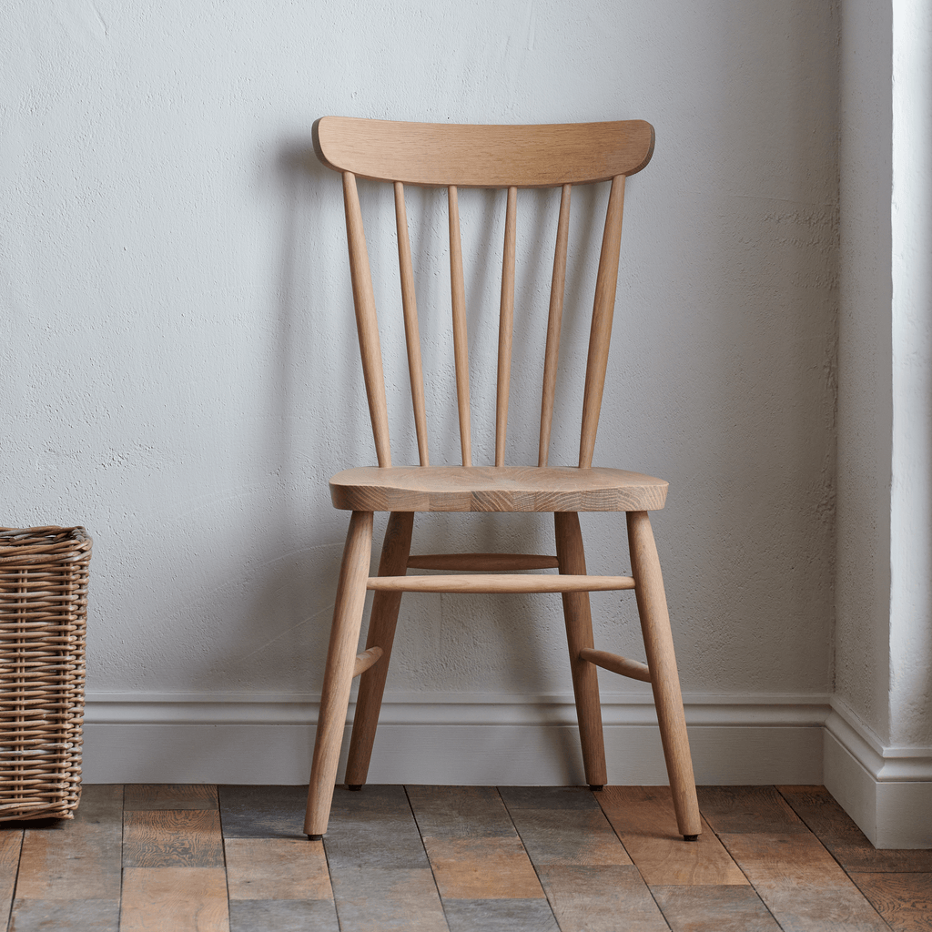 Wardley Dining Chair, Natural Oak Neptune