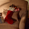 Neptune Christmas Decorations Default Elden Small Velvet Red Stocking