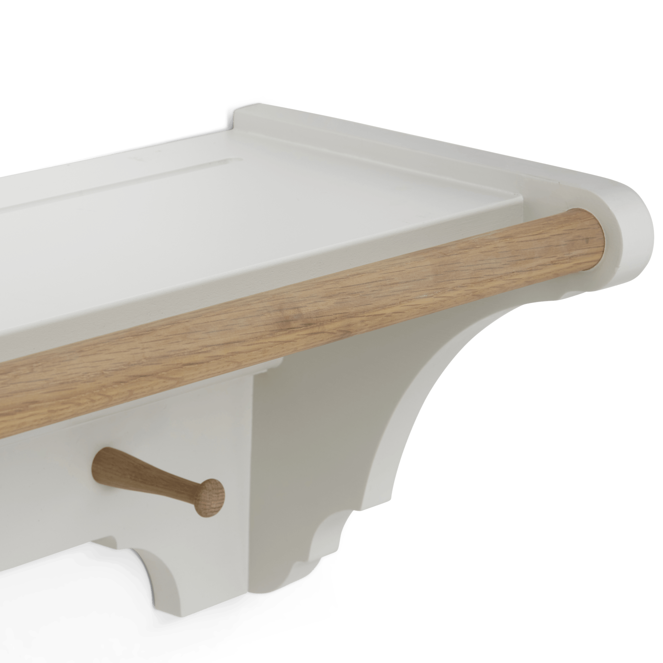 Neptune Coat Racks Chichester Laundry Shelf