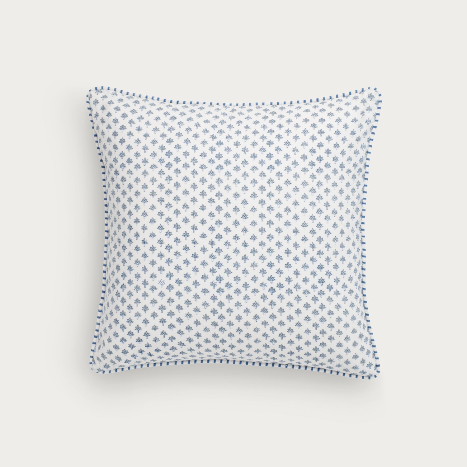 Neptune Cushions Eve Square Printed Scatter Cushion, Navy