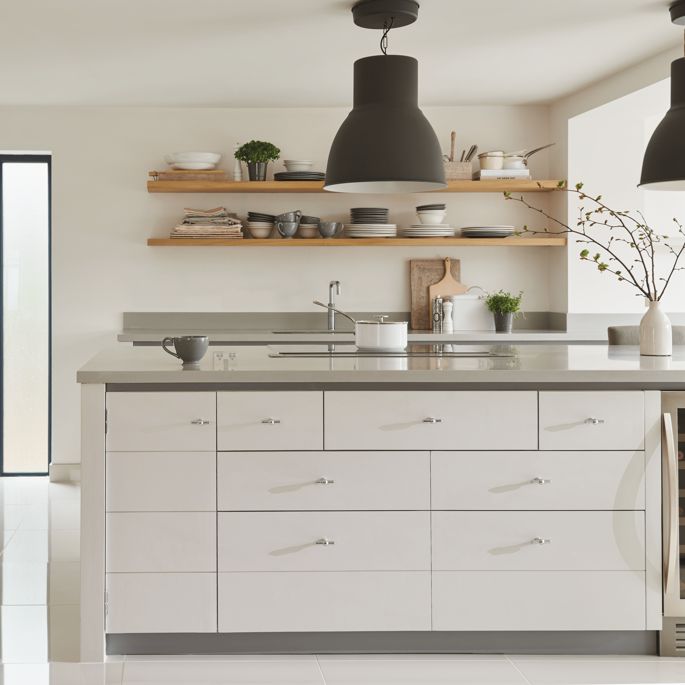 Neptune Fitted Storage Buckland Floating Shelf