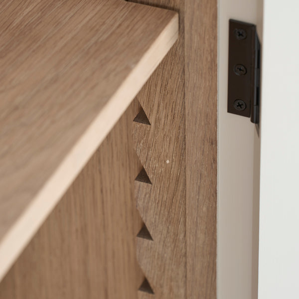 Neptune Full Height Cabinets Default Farlow Freestanding Double Kitchen Larder, Constable Green