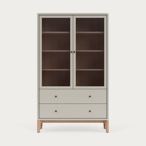 Neptune Full Height Cabinets Farlow Freestanding Double Kitchen Larder, Painted