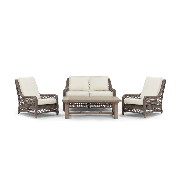 Neptune Garden Sets Harrington Sofa, Armchairs & Coffee Table Set