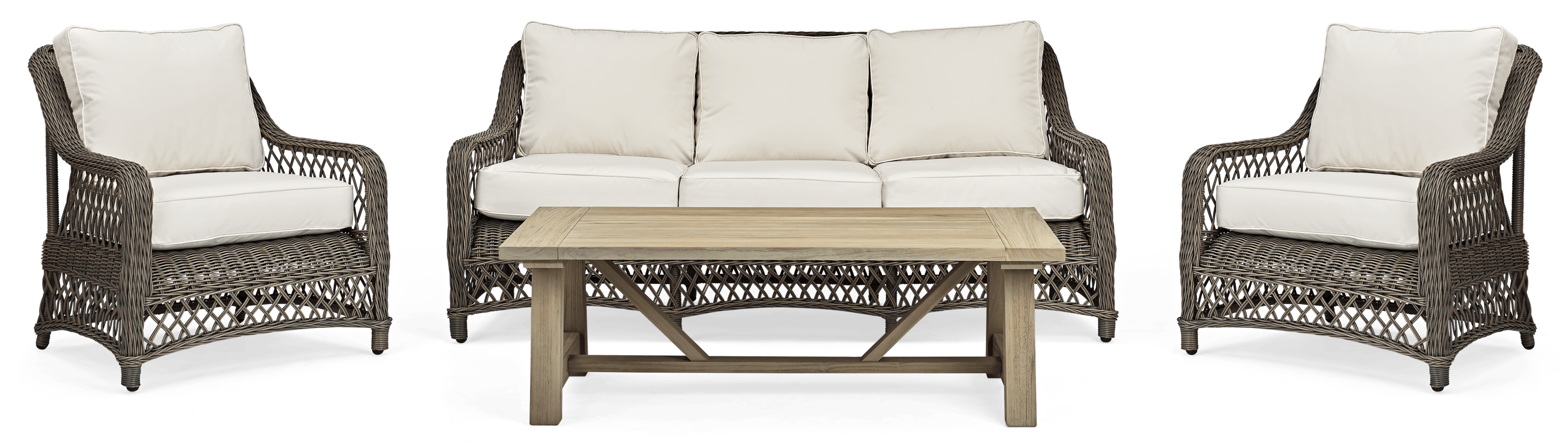 Neptune Garden Sets Harrington Sofa, Armchairs & Coffee Table Set