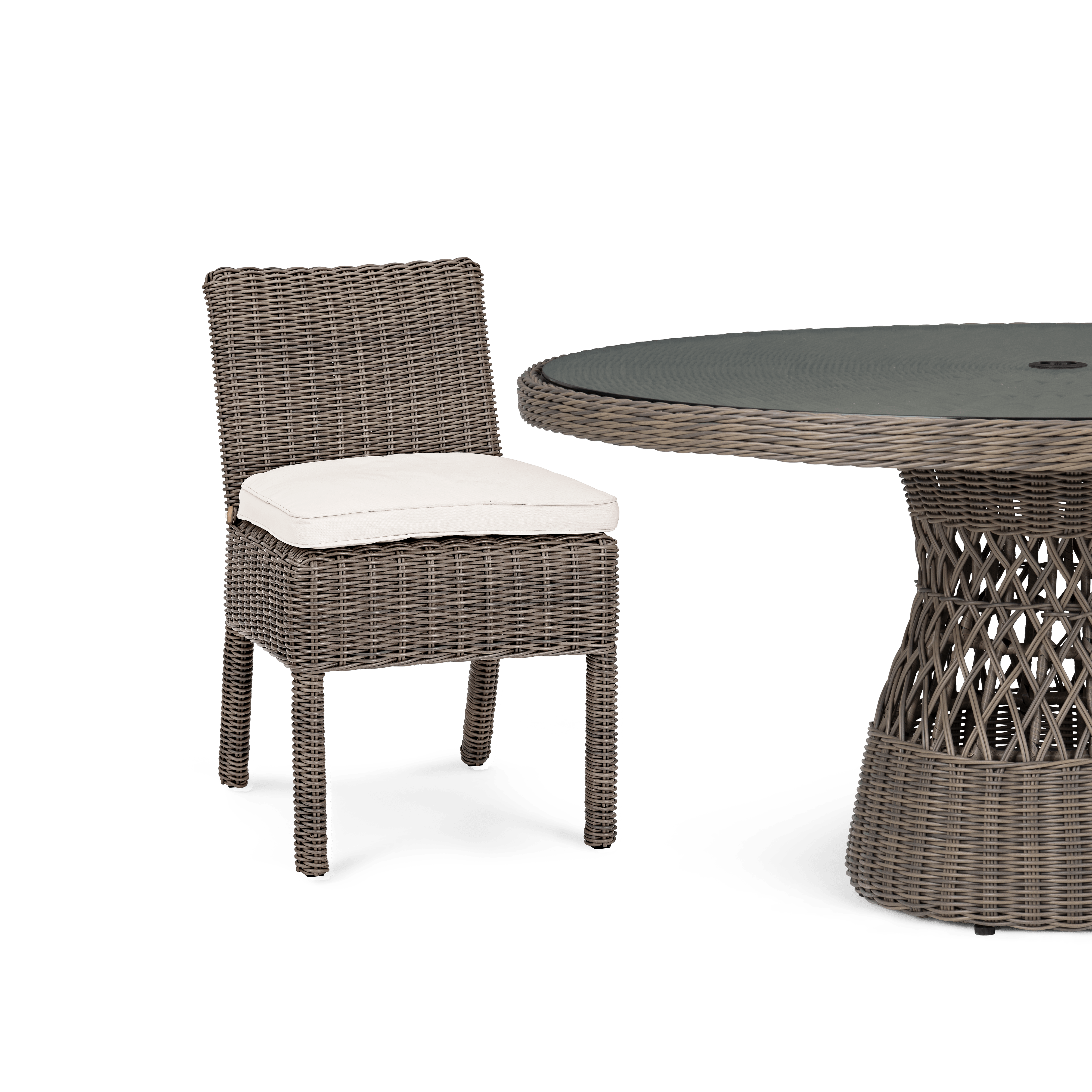 Neptune Garden Sets Harrington Table with 6 Toulston Chairs Set