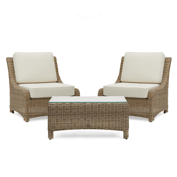 Neptune Garden Sets Default Hayburn Armchairs with Compton Coffee Table