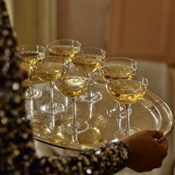 Neptune Glassware Bethnal Champagne Coupe, Set of 2