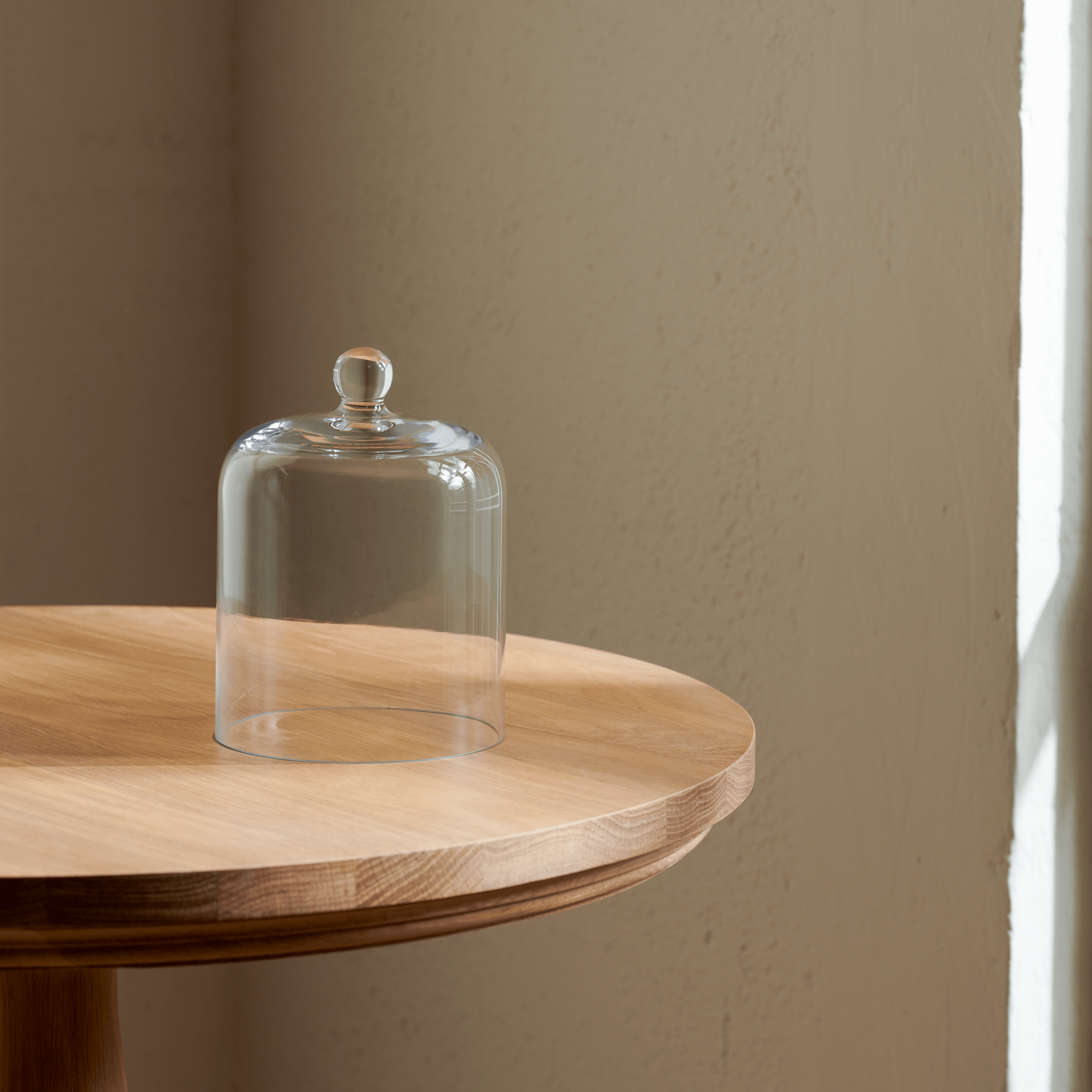 Neptune Glassware Small Broadfield Candle Dome