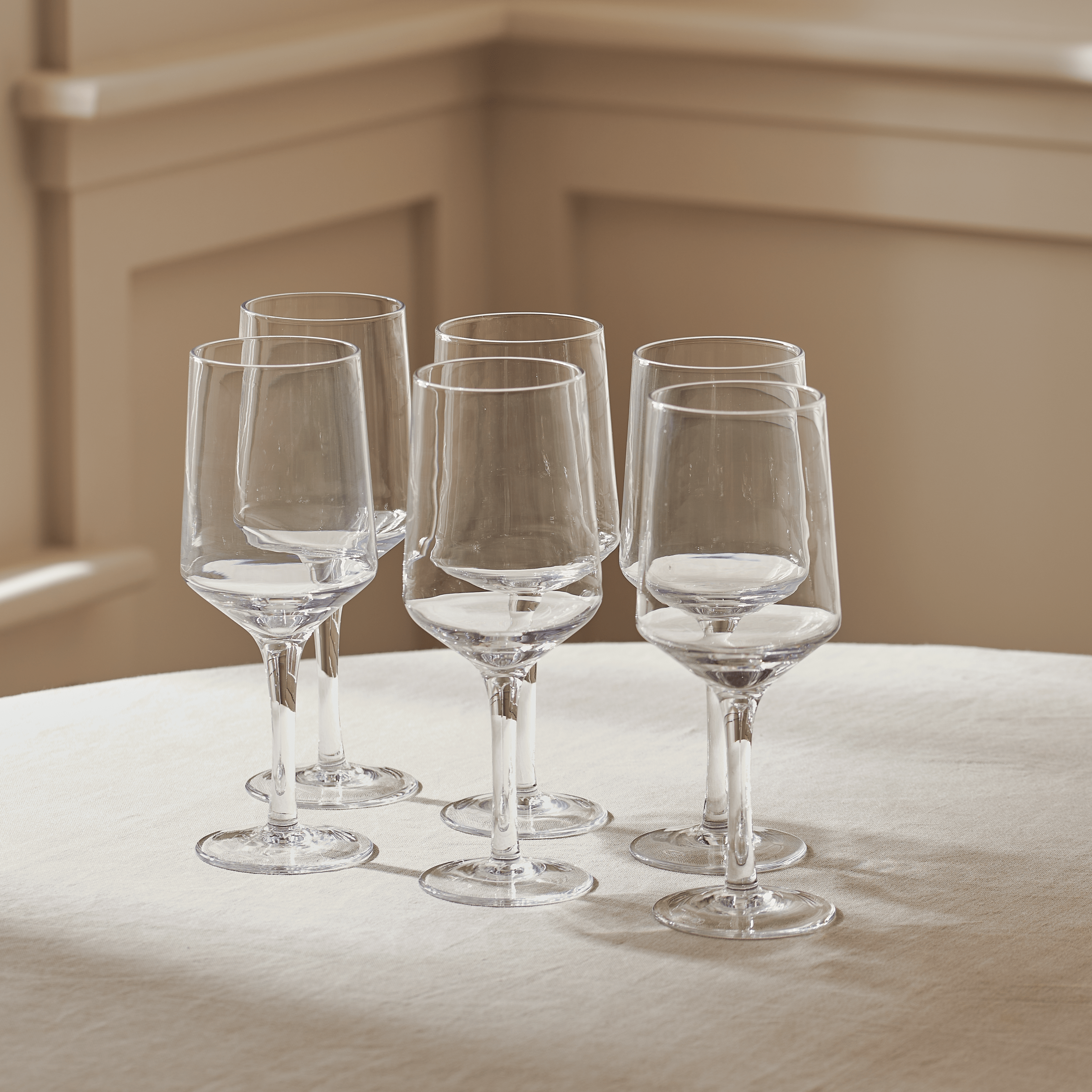 Neptune Glassware Hoxton White Wine Glass, Set of 6