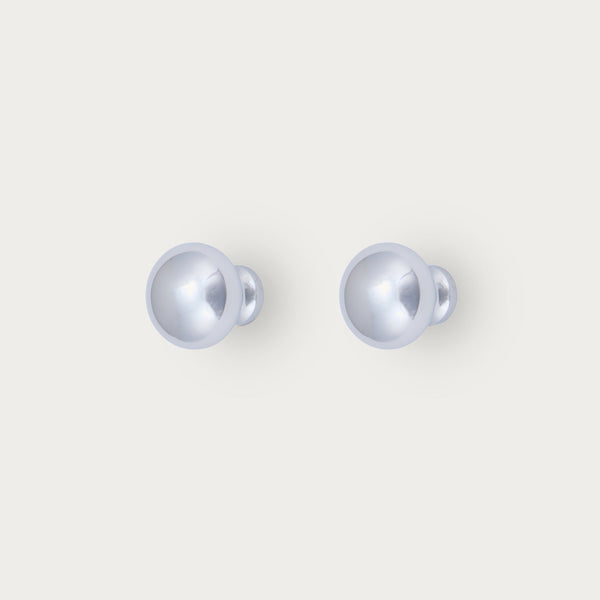 Neptune Handles & Hardware Chrome Oscott Button Knob, Set of 2