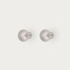 Neptune Handles & Hardware Satin Nickel Oscott Button Knob, Set of 2