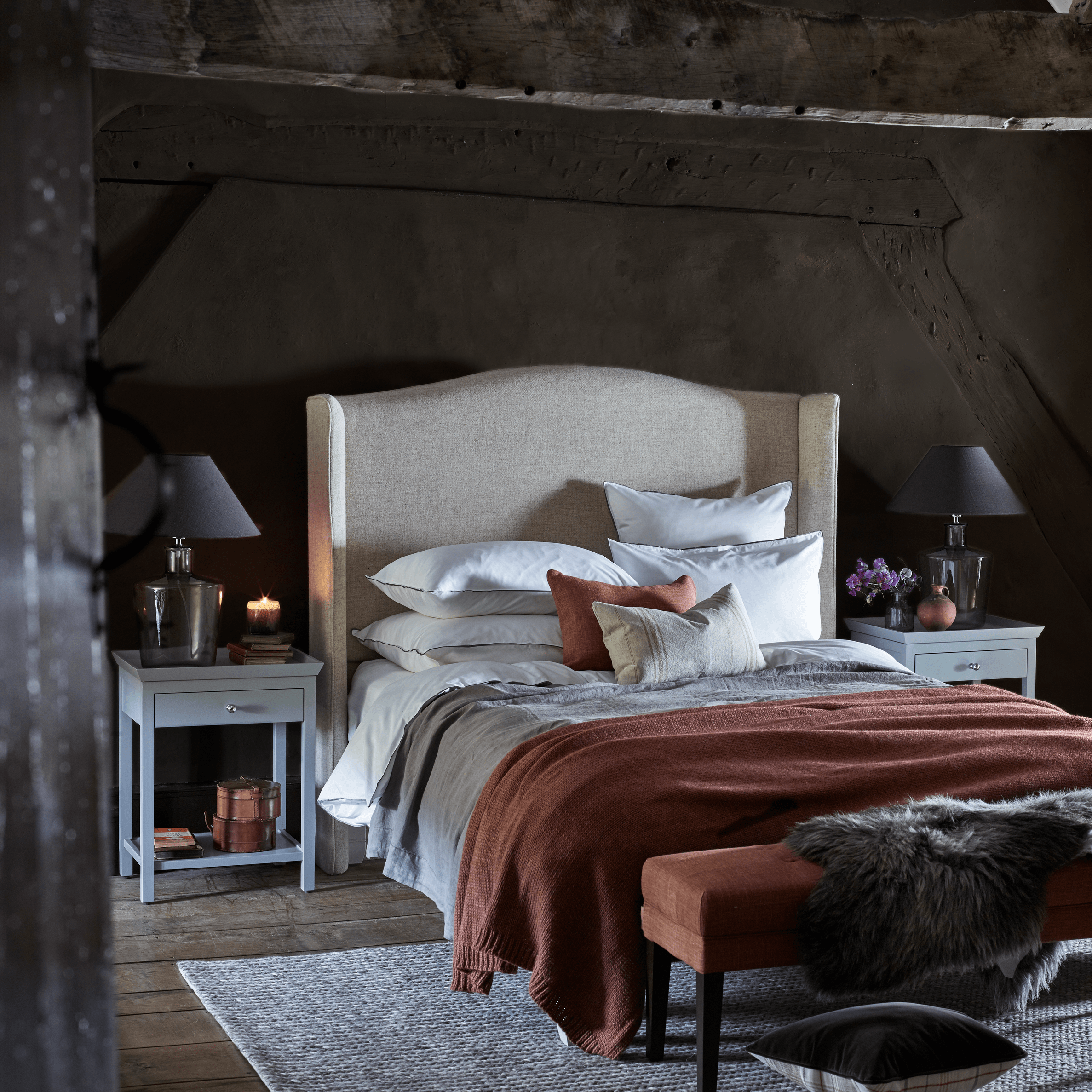 Neptune Headboards A / Double Charlie Headboard