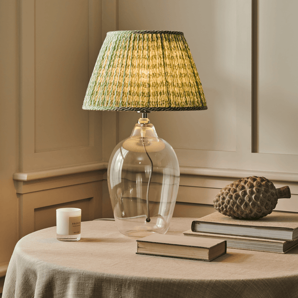 Neptune Lampshades 14in Gathered Lampshade, Popple
