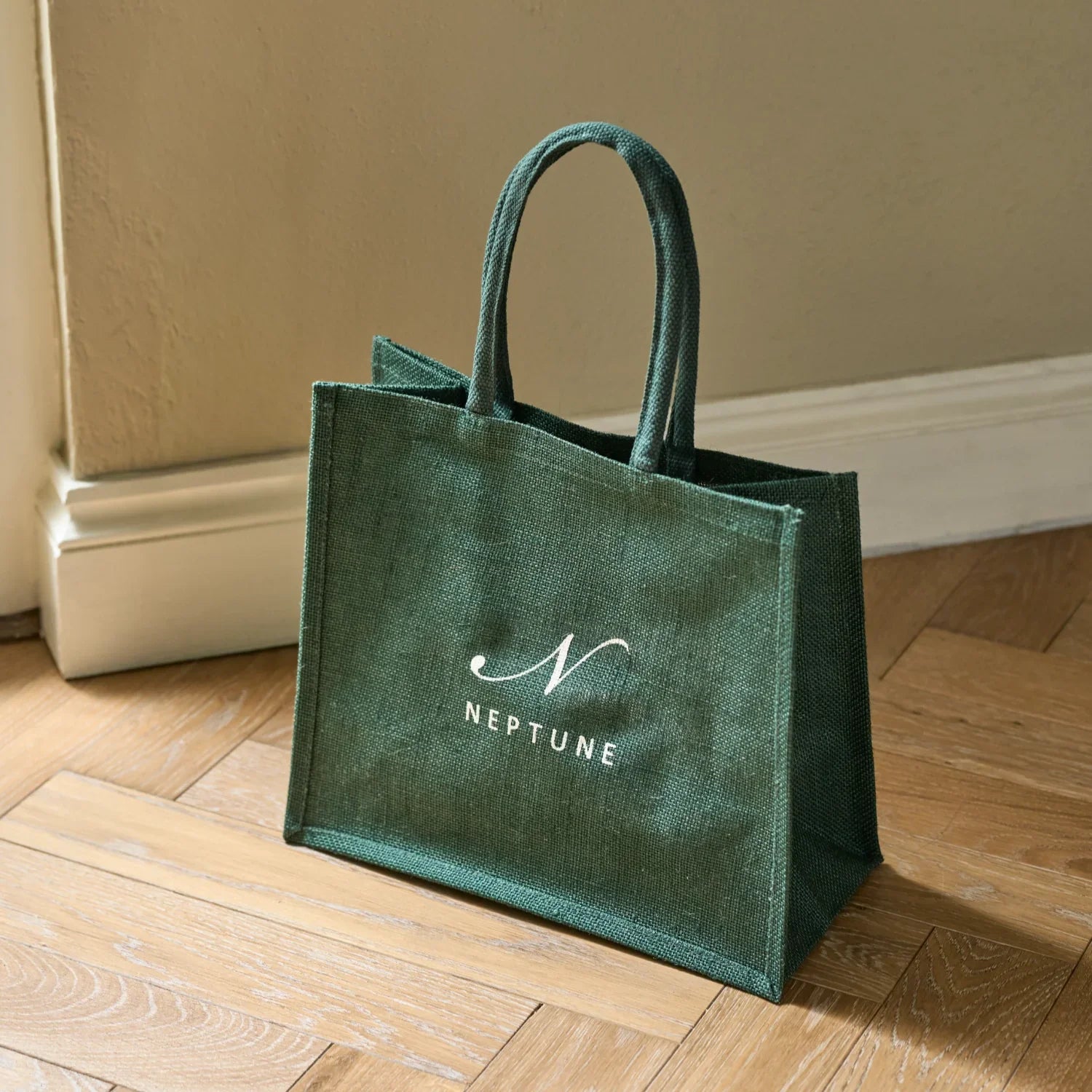 Neptune Extra_Other_Partner supplies default Neptune Medium Jute Bag, Constable Green