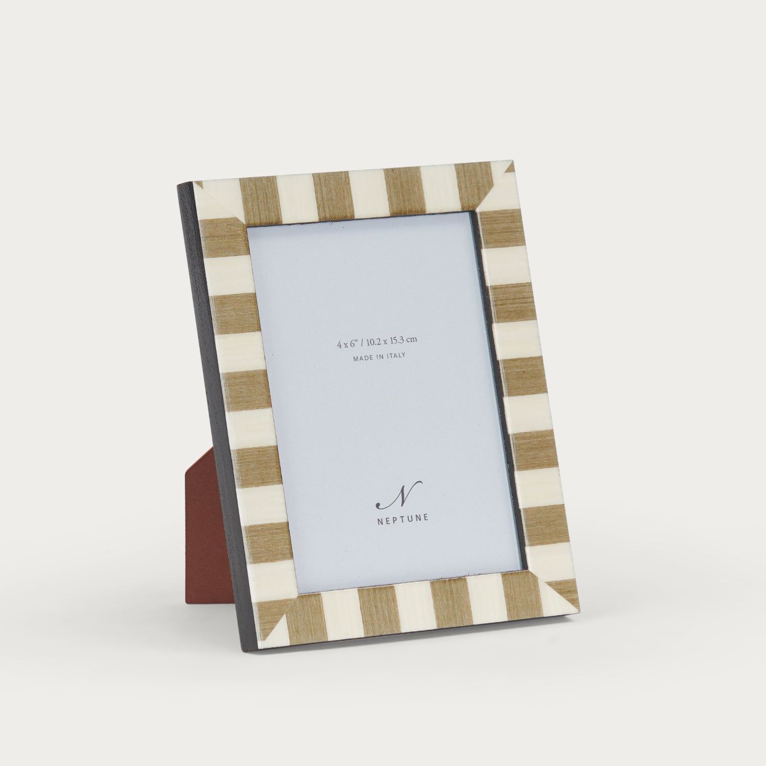 Neptune Photo Frames Montpellier 4x6 Photo Frame, Green & White