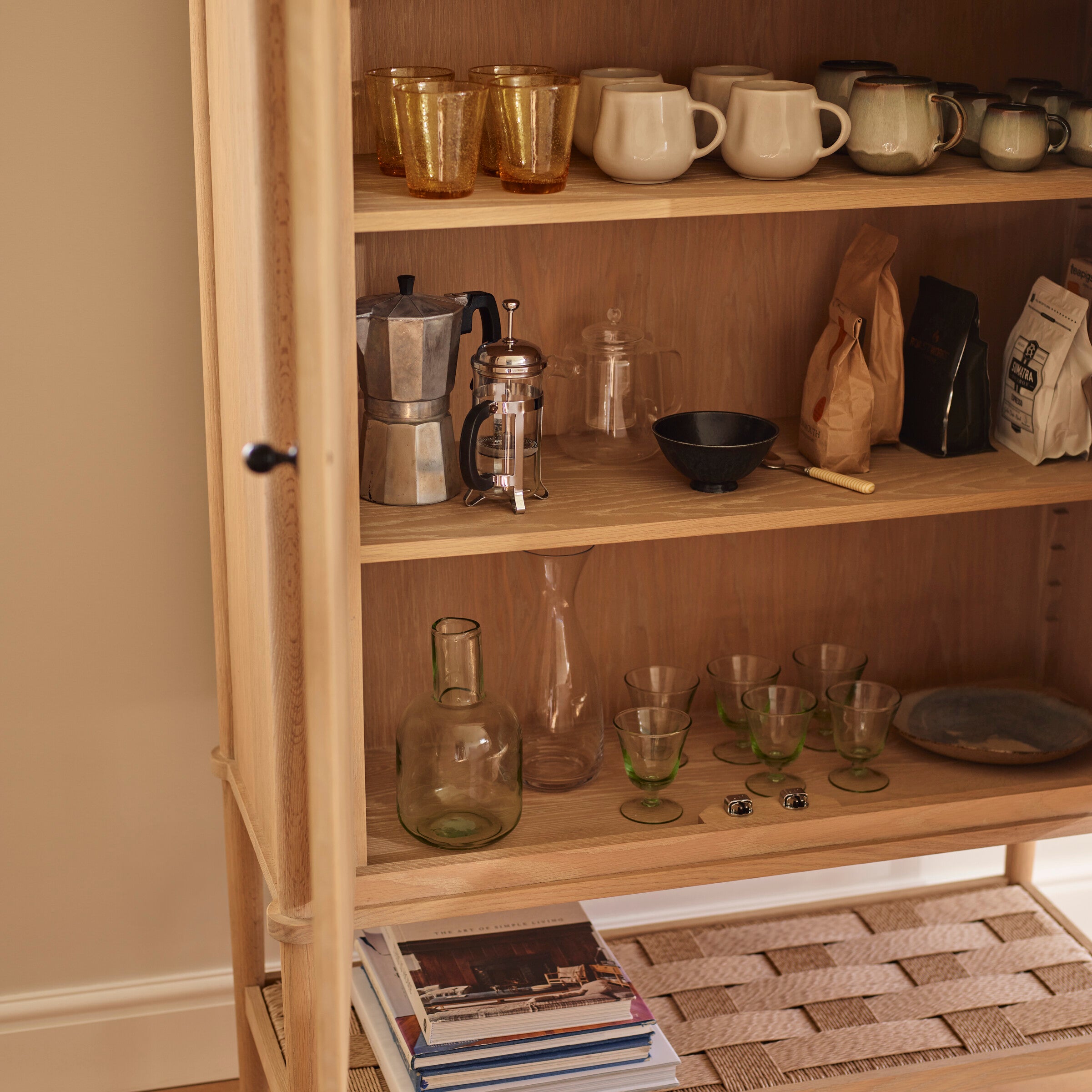 Neptune Storage Frome Cabinet, Natural Oak