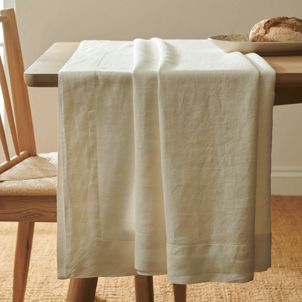 Neptune Table Linen & Accessories Emily Linen Tablecloth