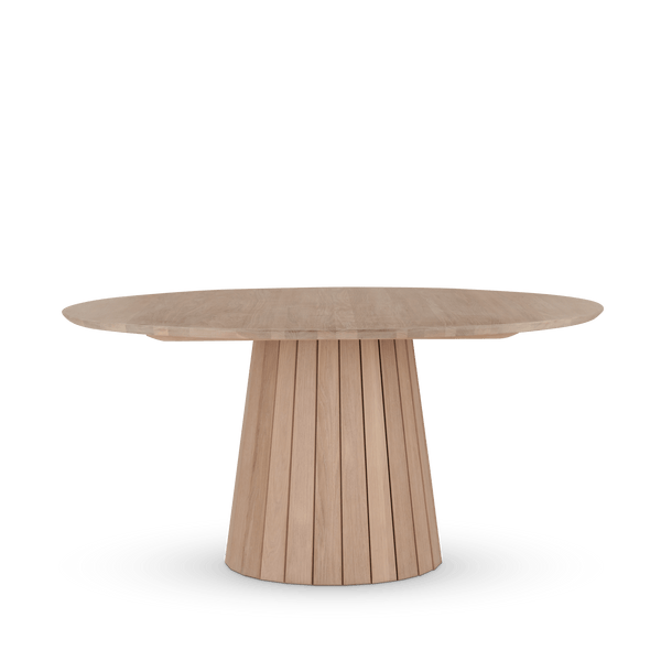 Neptune Furniture_Living & dining furniture_Dining tables default Renewed - Stratford 6 Seater Round Oak Dining Table