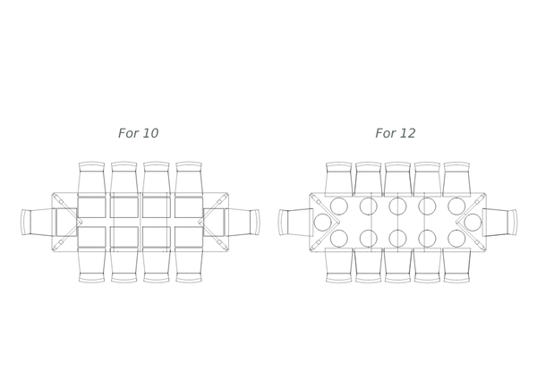 Neptune Tables Wycombe Extending Dining Table