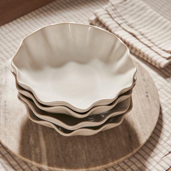 Neptune Tabletop Default Sennen Pasta Bowl, Set of 4