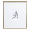 Neptune Wall Art III Sketch Seated