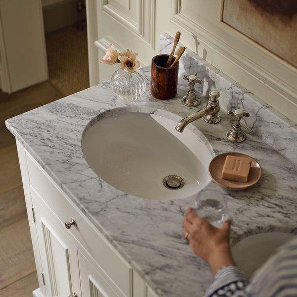 Neptune Washstands Chichester Undermount Double Door Washstand