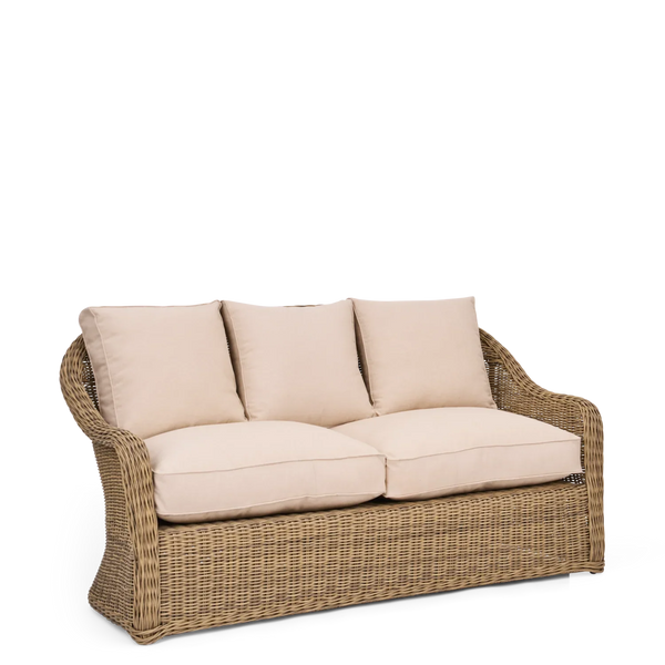 Neptune Seasonal_Garden_Outdoor sofas and relaxed chairs default Purbeck 2 Seater Wicker Garden Sofa