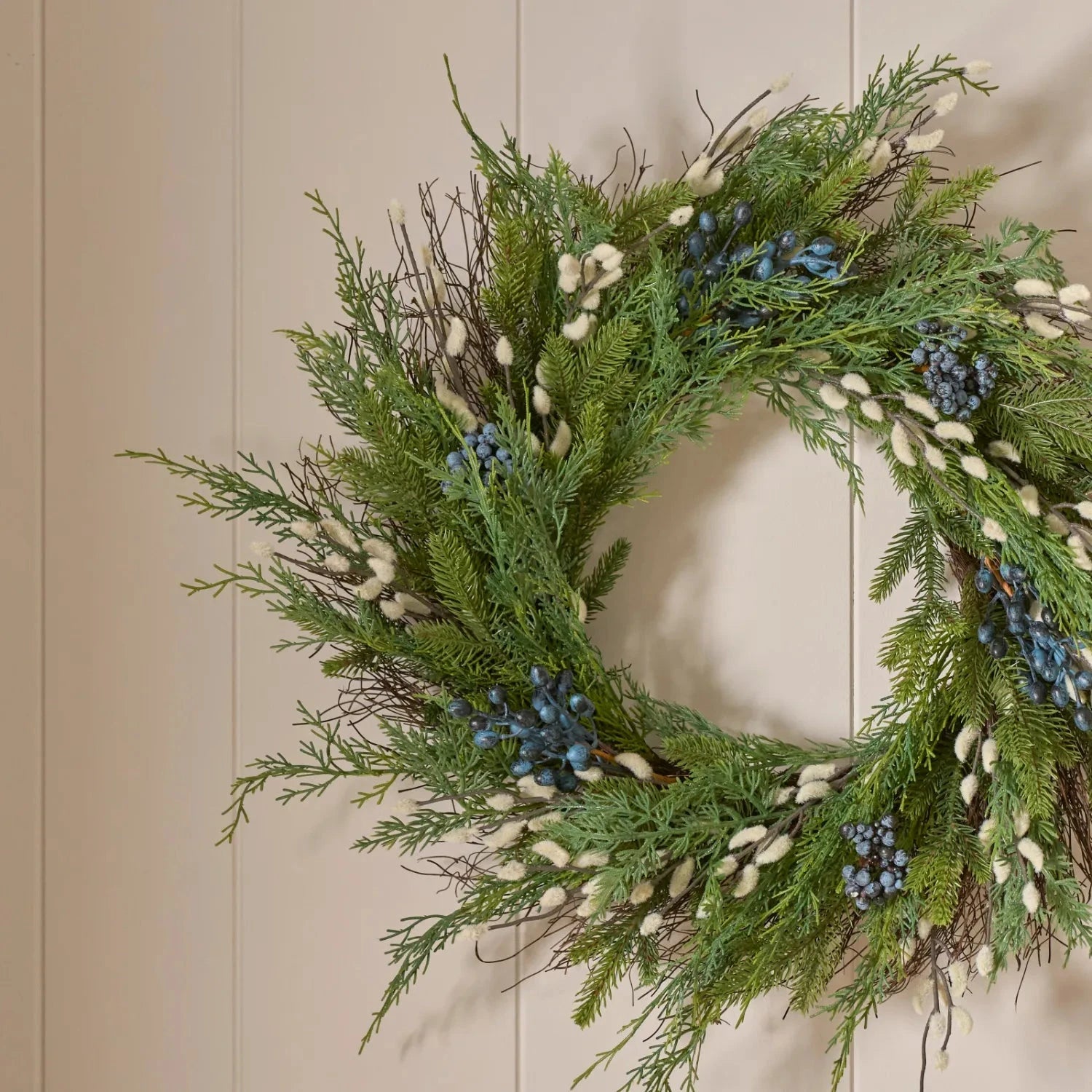 Neptune Seasonal_Christmas_Christmas accessories default Pussy Willow & Foliage Wreath