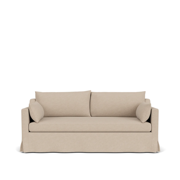 Renewed Eliza 3 Seater Loose Cover Only, Signature Linen Calico