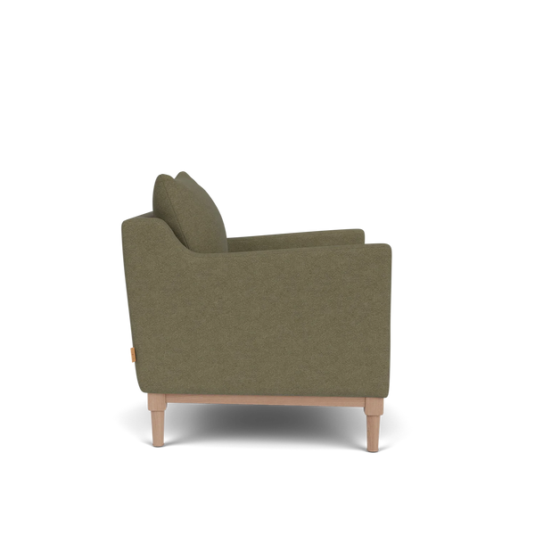 Neptune Armchairs default Renewed Eliza Armchair - Sig Lin Moss - Natural Oak Legs